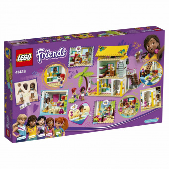 Конструктор LEGO Friends Пляжный домик 41428 фото