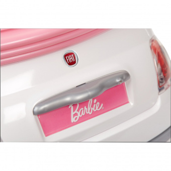 Кукла Barbie и белый Фиат FVR07