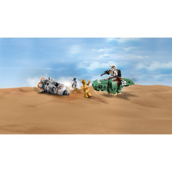 LEGO 75228 Спасательная капсула дроидов и штурмовик на дьюбеке фото