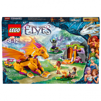 Lego Elves Лавовая пещера дракона огня 41175 фото