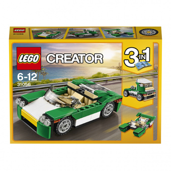 Конструктор Лего Криэйтор 31056 Зелёный кабриолет фото
