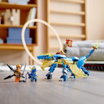 Конструктор LEGO Ninjago Грозовой дракон ЭВО Джея 71760 фото