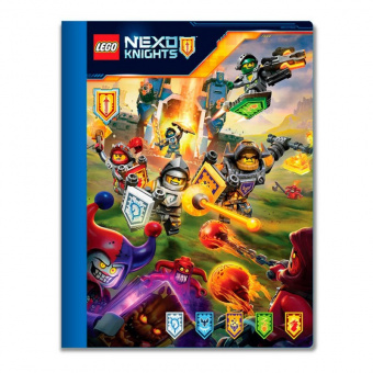 LEGO Тетрадь Nexo Knights 51641 Линейка 100 листов фото