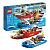 Lego City Пожарный катер 60005 фото