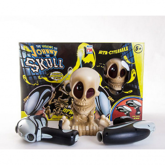 Интерактивная игрушка Johnny the Skull 0669-2 Проектор Джонни Череп с двумя бластерами фото