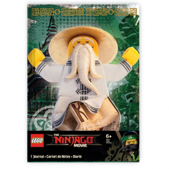 LEGO Книга для записей Ninjago Movie 51925 Сенсей Ву фото