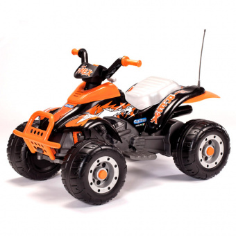 Детский электромобиль Peg-Perego OR0066 Corral T-Rex (оранжевый) фото