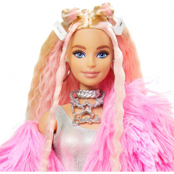 Кукла Barbie Экстра в розовой куртке GRN28
