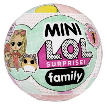 Кукла LOL Surprise Mini Family 1 серия 579632