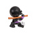 Игрушка Пукающий Ниндзя черный с шестом Fart Ninjas 37001