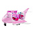 Гламурный самолет Barbie DMR53