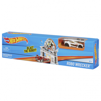 Hot Wheels DNN78/DNN77 Хот Вилс Трек "Робот-крушитель" фото