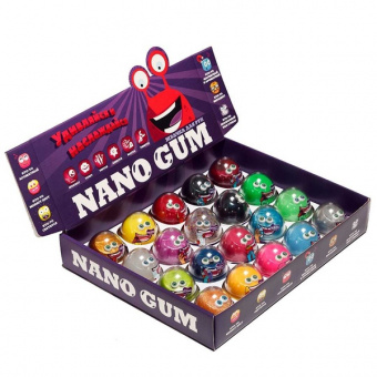 Nano gum Ассорти шоу-бокс, 50 гр.