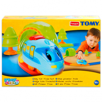 TOMY PlasticToys T4402 Томи Развивающие игрушки Мой первый поезд фото