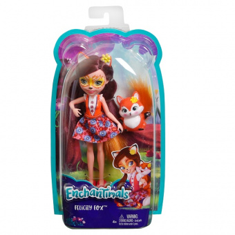 Mattel Enchantimals DVH89 Кукла Фелисити Лис, 15 см фото