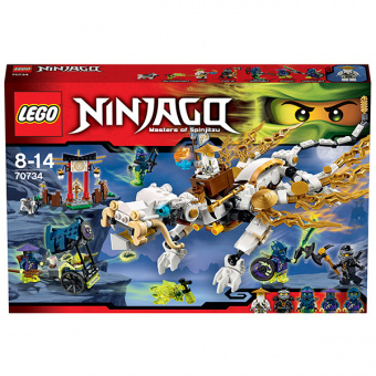 Lego Ninjago Дракон Мастера Ву 70734 фото