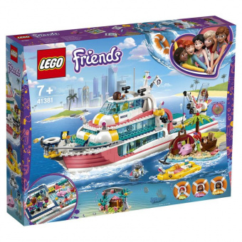  LEGO Friends 41381 Катер для спасательных операций  фото