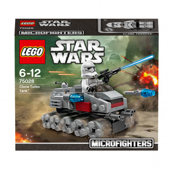 Lego Star Wars 75028 Лего Звездные войны Турботанк клонов фото