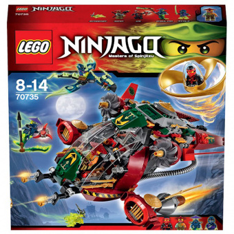 Lego Ninjago REX Вертолет Ронана 70735 фото