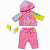 Одежда для интерактивной куклы Zapf Creation Baby born 821053 Бэби Борн Одежда и обувь для спорта, 2 в ассортименте фото